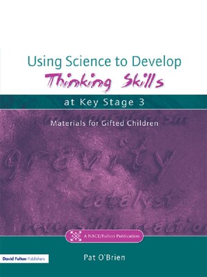 cover image of Using Science to Develop Thinking Skills at Key Stage 3